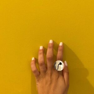 Bague personnalisée "Lettre"